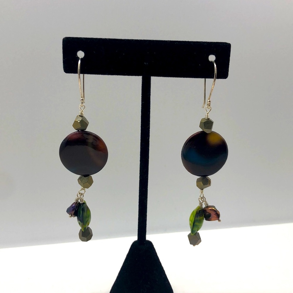 Handmade drop earrings